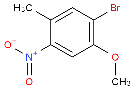 2-溴-4-甲基-5-硝基苯甲醚 CAS号:41447-19-2科研及生产专用 高校及研究所支持货到付款