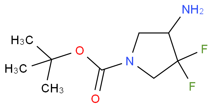 tert-butyl 4-amino-3,3-difluoropyrrolidine-1-carboxylate