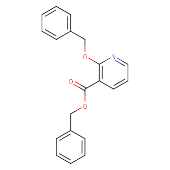 2-(Phenylmethoxy)-3-pyridinecarboxylic acid  phenylmethyl ester