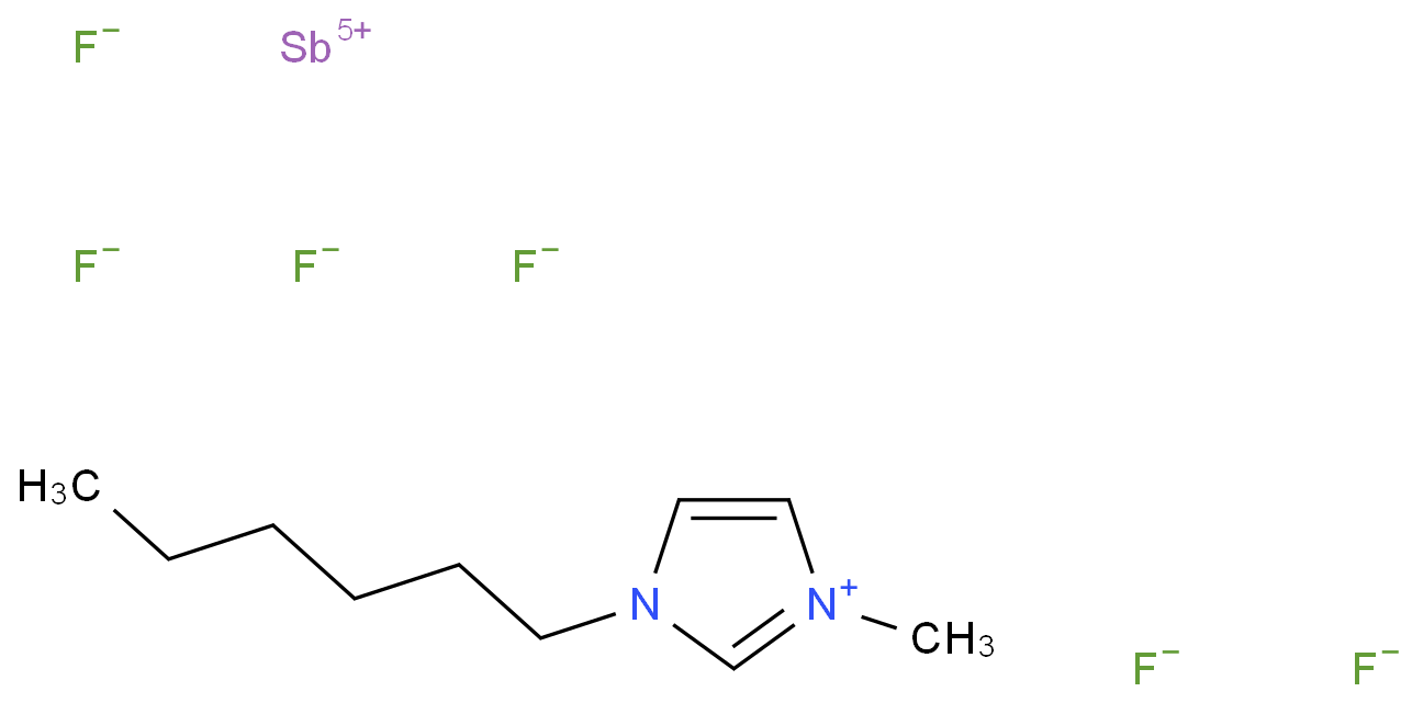 1-己基-3-甲基咪唑六氟锑酸盐