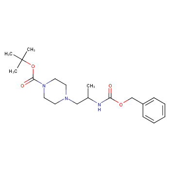 (S)-tert-butyl-4-(2-(benzyloxycarbonylamino)propyl)piperazine-1-carboxylate  
