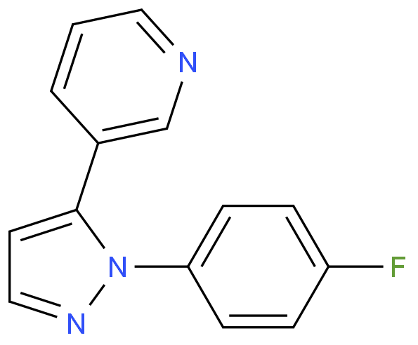 3 - (1 - (4 -氟苯基)-1H -吡唑-5基)吡啶