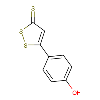 5-(4-羟基苯基)-3H-1,2-二硫杂环戊烯-3-硫酮