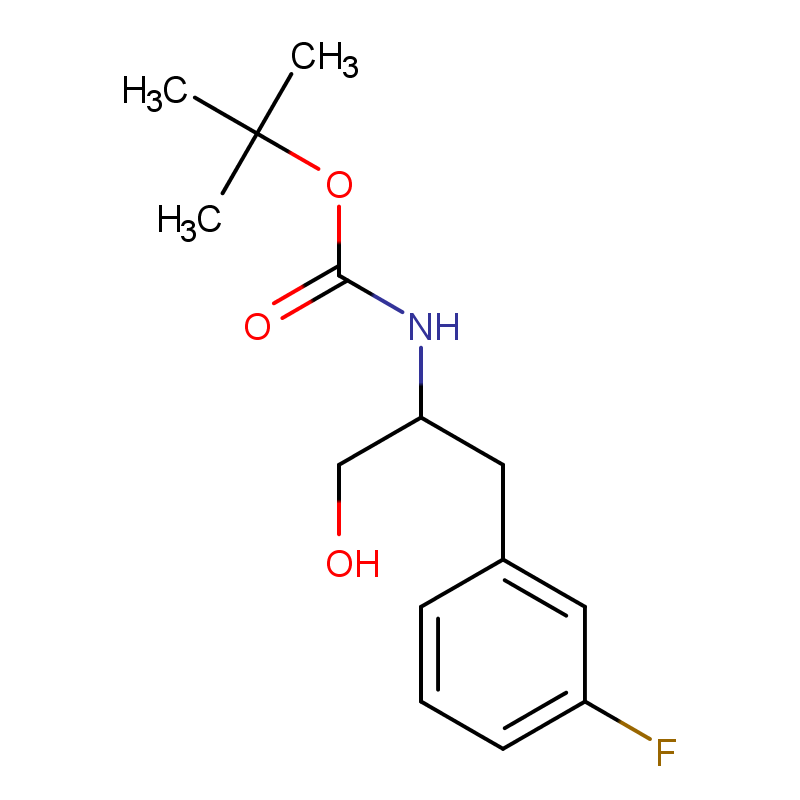 (S)-(1-(3-氟苯基)-3-羟丙基-2-基)氨基甲酸叔丁酯 CAS号:944470-56-8科研及生产专用 高校及研究所支持货到付款