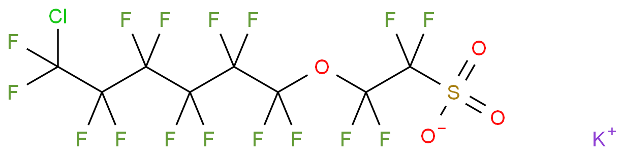 2-[(6-氯-1,1,2,2,3,3,4,4,5,5,6,6-十二氟己基)氧基]-1,1,2,2-四氟乙烷磺酸钾