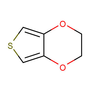 3,4-Ethylenedioxythiophene structure