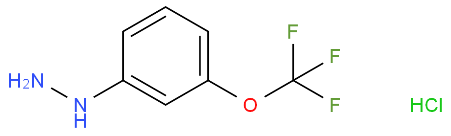 [3-(trifluoromethoxy)phenyl]hydrazine;hydrochloride
