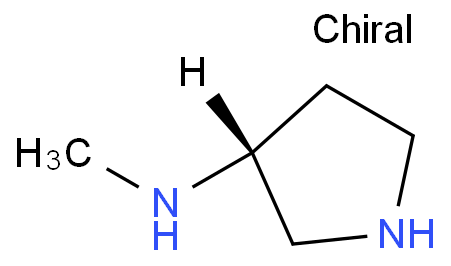 (3R)-(+)-3-(甲氨基)吡咯烷 139015-33-1