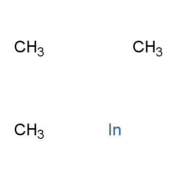 高纯三甲基铟化学结构式