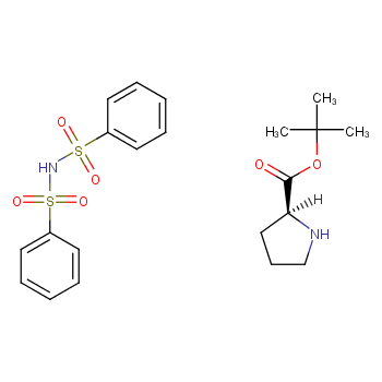 L-Proline tert-butyl ester dibenzenesulfonimide salt