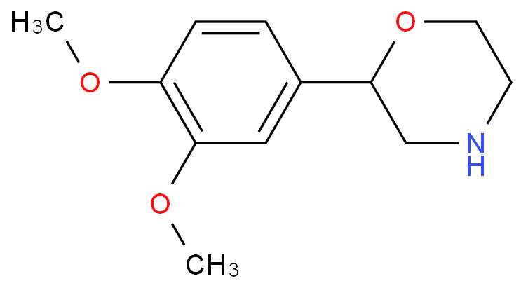 2-(3',4'-DIMETHOXY-PHENYL)MORPHOLINE