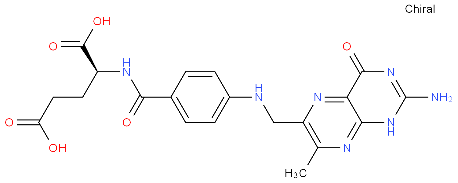 叶酸杂质G化学结构式