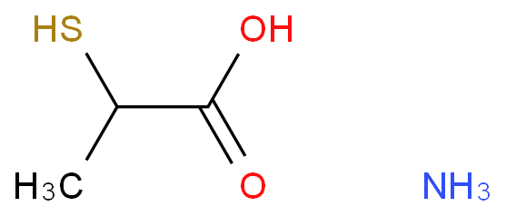 ammonium 2-mercaptopropionate
