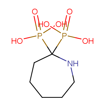 (hexahydro-2H-azepin-2-ylidene)bis(phosphonic) acid