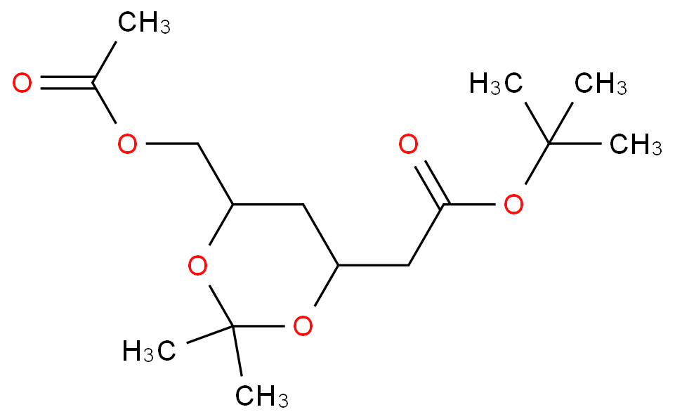 [Perfemiker](4R-cis)-6-[(乙酰氧基)甲基]-2,2-二甲基-1,3-二氧六环-4-乙酸叔丁酯,98%