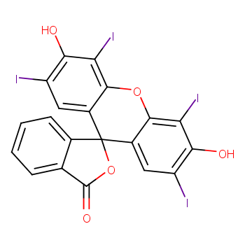 dialuminum,2\',4\',5\',7\'-tetraiodo-3-oxospiro[2-benzofuran-1,9\'-xanthene]-3\',6\'-diolate