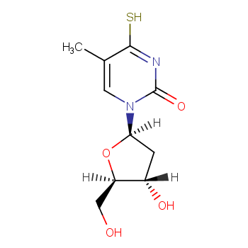 4-硫代胸苷CAS号7236-57-9;分析试剂/科研试验用,现货