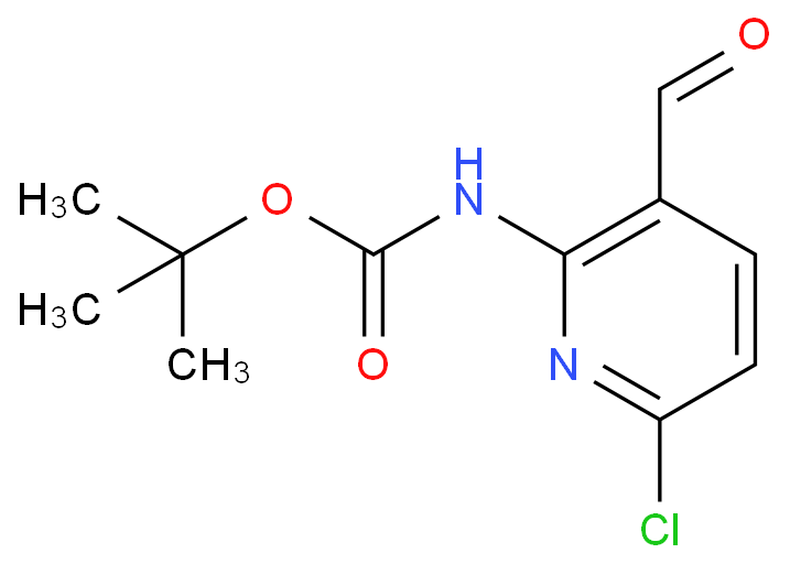 6-氯-3-甲酰基吡啶-2-基氨基甲酸叔丁酯 CAS号:294659-72-6科研及生产专用 高校及研究所支持货到付款