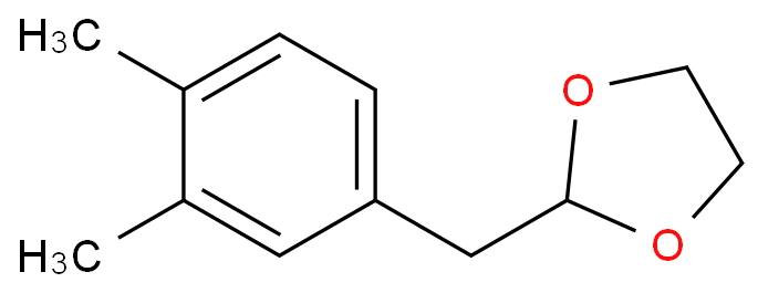 3,4-DIMETHYL-1-(1,3-DIOXOLAN-2-YLMETHYL)BENZENE