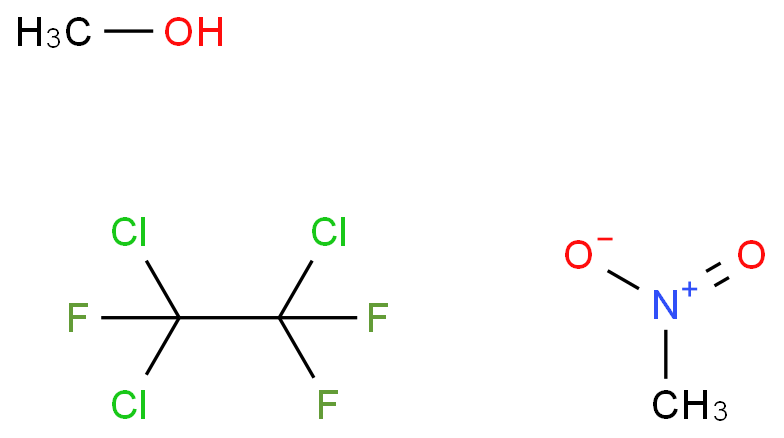 Methanol,compounds,mixt. with nitromethane and 1,1,2-trichloro-1,2,2-trifluoroethane   