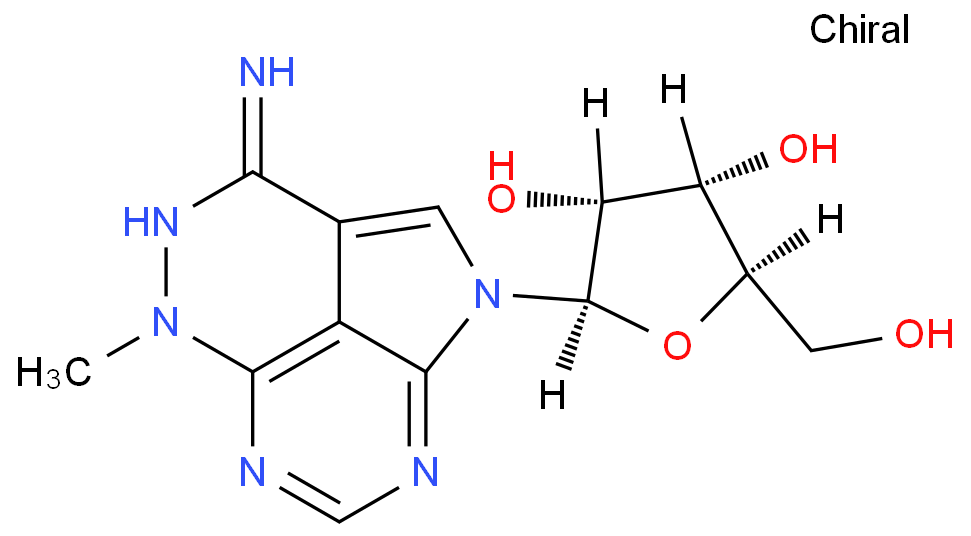 1,5-Dihydro-5-methyl-1-β-D-ribofuranosyl-1,4,5,6,8-pentaazaacenaphthylen-3-amine