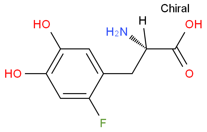 3,4-Dihydroxy-6-fluorophenylalanine  