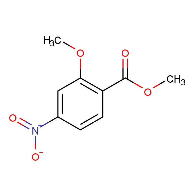 2-甲氧基-4-硝基苯甲酸甲酯 CAS号:39106-79-1科研及生产专用 高校及研究所支持货到付款