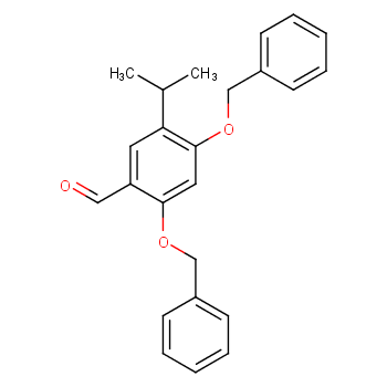 2,4-BIS(BENZYLOXY)-5-ISOPROPYLBENZALDEHYDE