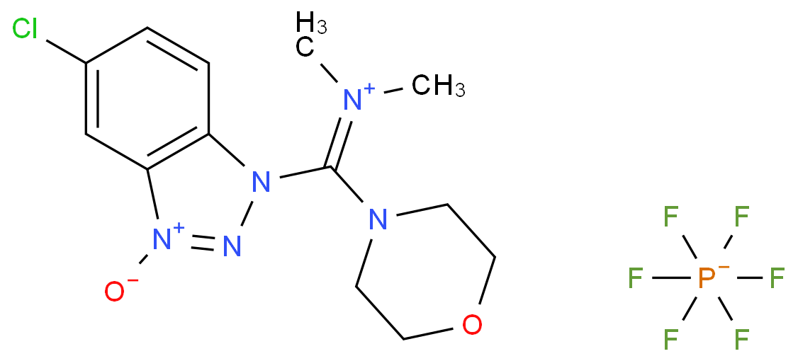 5-氯-1-[(二甲基氨基)-4-吗啉基亚甲基]-1H-苯并三氮唑 3-氧化物六氟磷酸盐(1-) CAS号:1082951-62-9科研及生产专用 高校及研究所支持货到付款