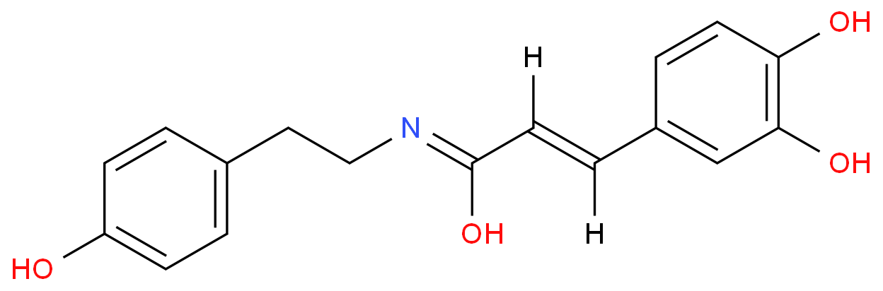 N-反式咖啡酰酪胺；CAS：103188-48-3；分析对照品；纯度≥98%；萄普生物现货产品 产品图片