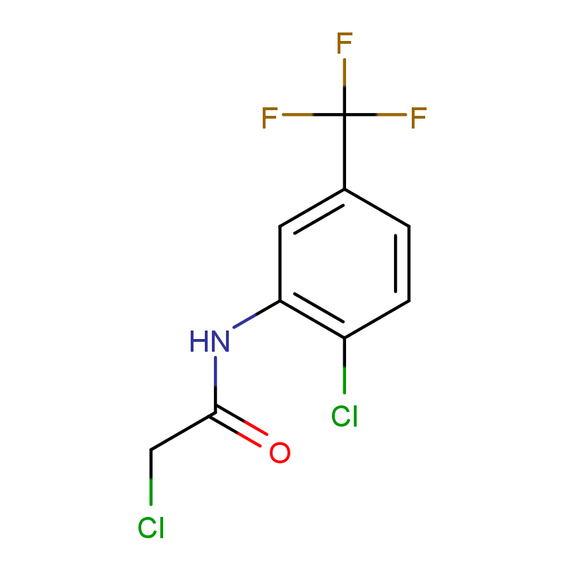 2-氯-N-[2-氯-5-(三氟甲基)苯基]乙酰胺 CAS号:328-26-7科研及生产专用 高校及研究所支持货到付款