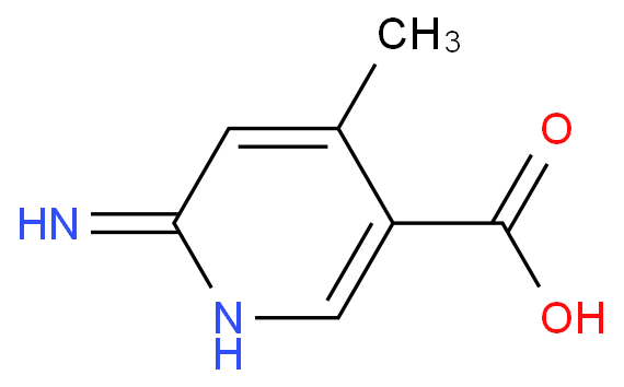 2-氨基-4-甲基吡啶-5-甲酸化学结构式