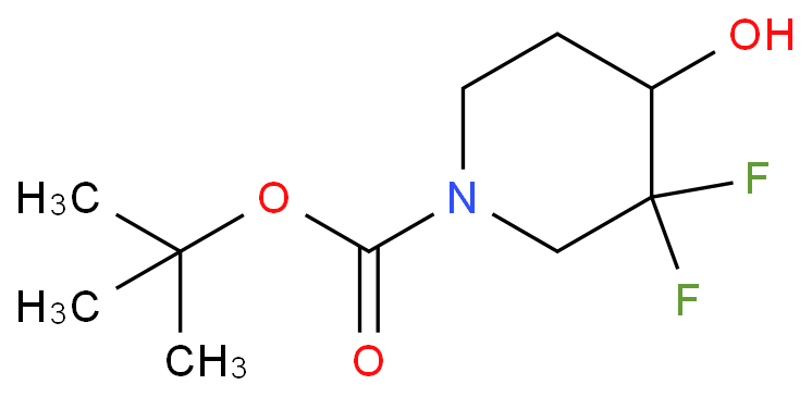 1-Piperidinecarboxylic acid, 3,3-difluoro-4-hydroxy-, 1,1-diMethylethyl ester