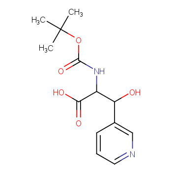 BOC-D-THREO-3-(PYRIDIN-3-YL)SERINE