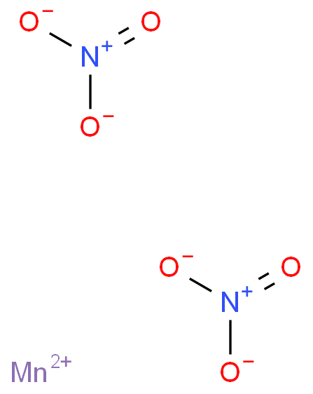 硝酸锰化学结构式