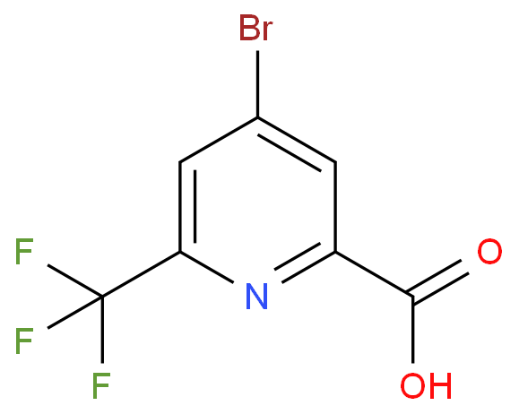 4-bromo-6-(trifluoromethyl)pyridine-2-carboxylic acid