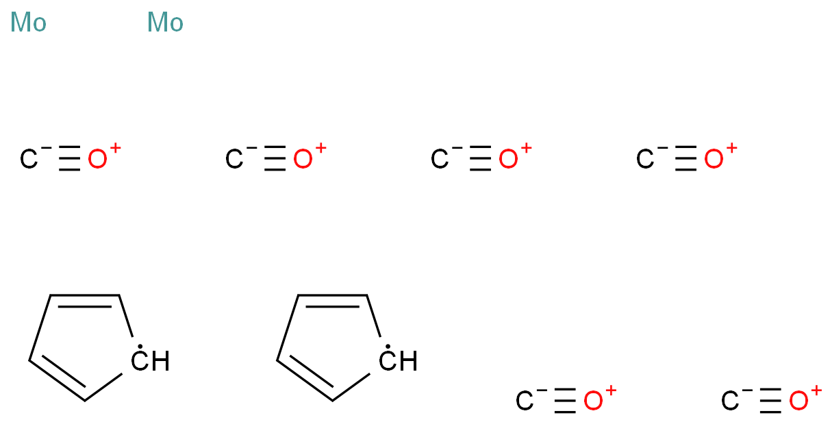 三羰基(Η-环戊二烯基)合锰二聚体化学结构式