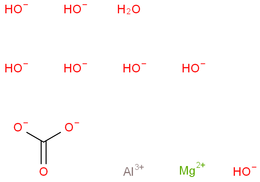 铝碳酸镁化学结构式