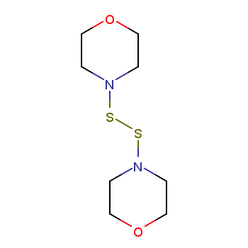 促进剂 DTDM化学结构式