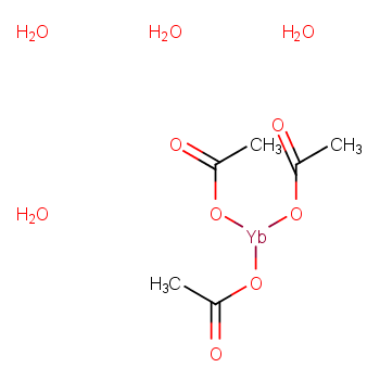 Ytterbium(III) acetate hydrate manufacture  