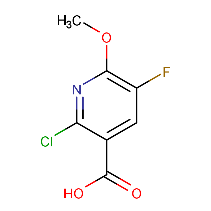 2-氯-5氟-6甲氧基烟酸 CAS号:943025-86-3科研及生产专用 高校及研究所支持货到付款