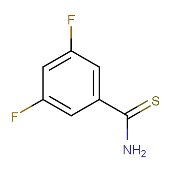 3,5-difluorobenzenecarbothioamide