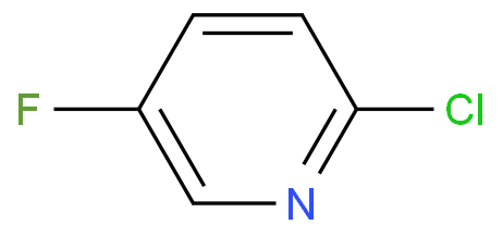 2-氯-5-氟吡啶化学结构式