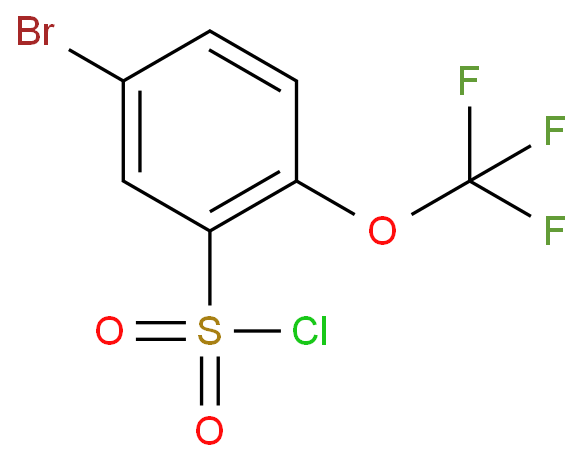 5-溴-2-(三氟甲氧基)苯-1-磺酰氯/915763-79-0