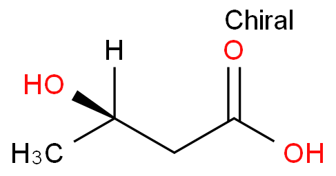 625-72-9 (R)-3-羟基丁酸 结构式图片