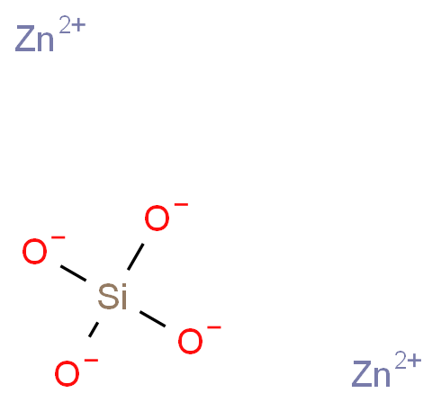 硅酸锌化学结构式