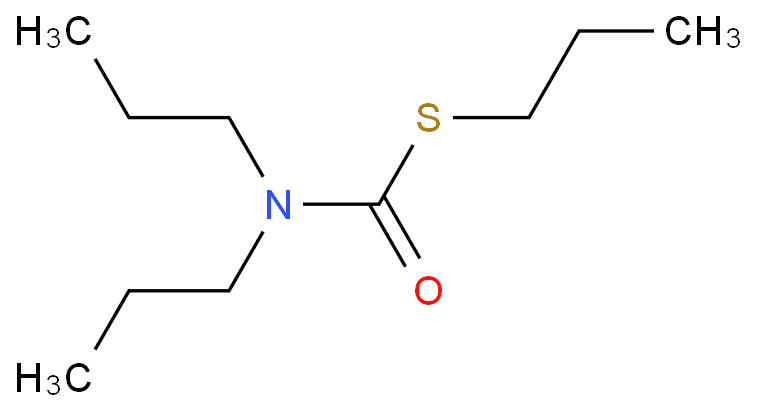 Carbamothioic acid,N,N-dipropyl-, S-propyl ester                                                                                                                                                          
