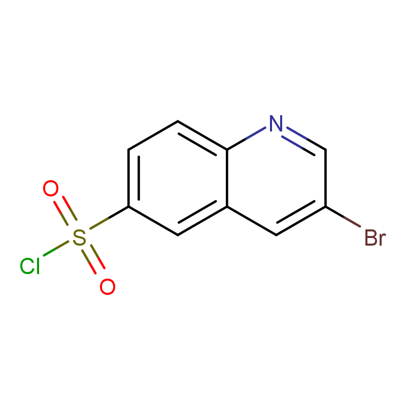 3-溴喹啉-6-磺酰氯 CAS号:1956381-95-5科研及生产专用 高校及研究所支持货到付款