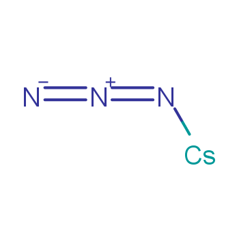 叠氮化铯化学结构式
