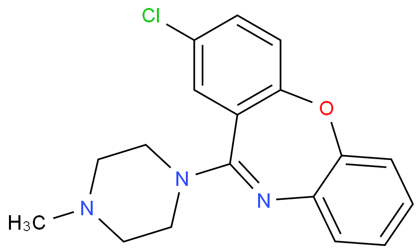 洛沙平化学结构式
